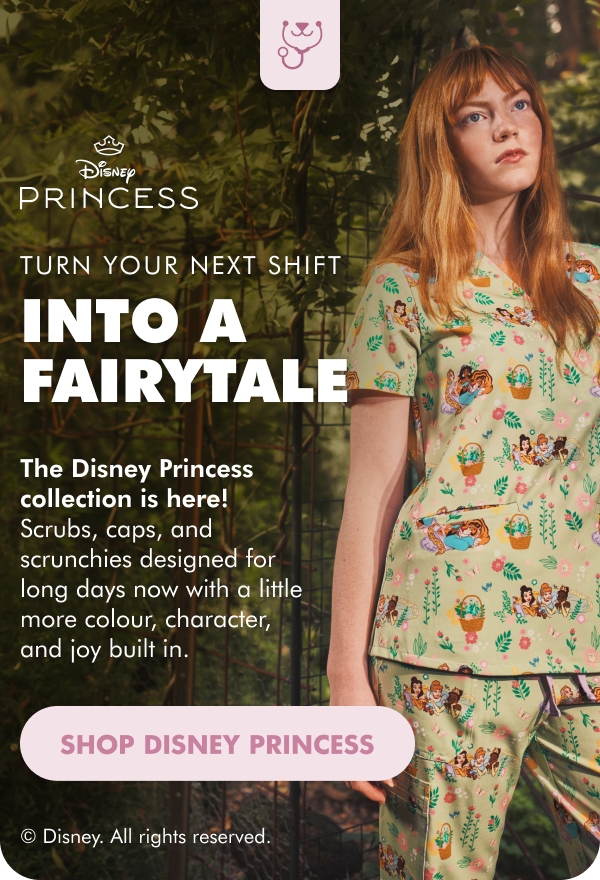 Disney Princess scrubs email